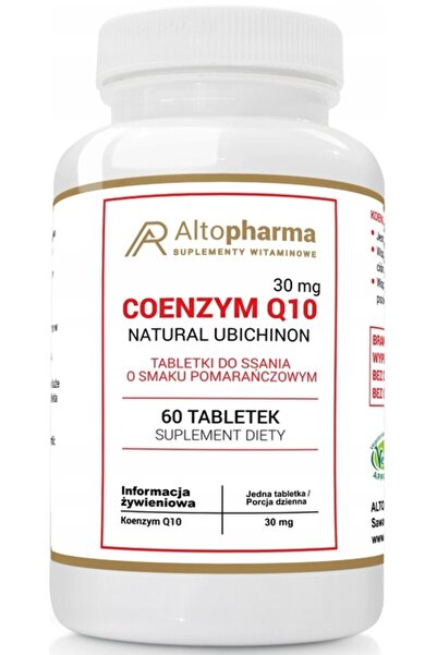 ALTO PHARMA Coenzima Q10 Ubichinonă 60 Comprimate