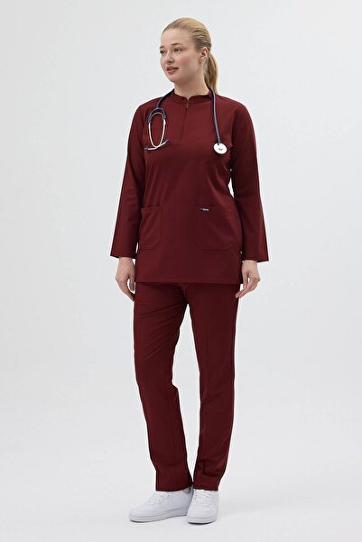 Owlet Medikal Set tunică lycra burgundy