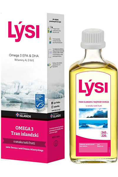 Lysi Tran Islandzki Tutti Frutti 240 Ml