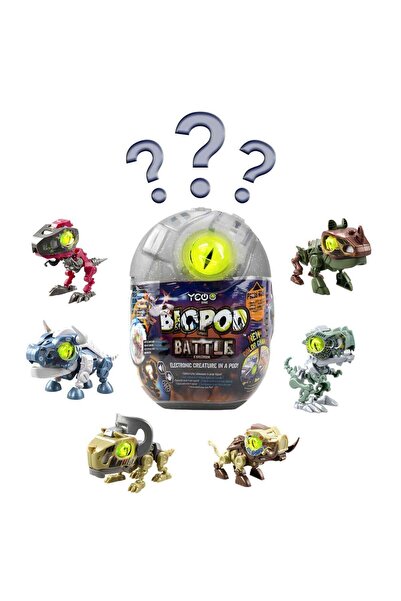 Silverlit Sesli ve Işıklı Biopod Battle Dinozor Robot Sürpriz Paket