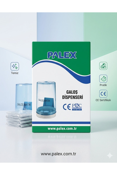 Palex Galoş Dispenser Kutusu - Galoşmatik Dağıtıcı Aparatı - CE Sertifikalı S...