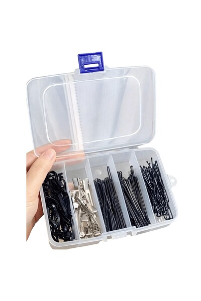 OEM Cutie depozitare pentru bijuterii, 5 compartimente, plastic transparent, ...