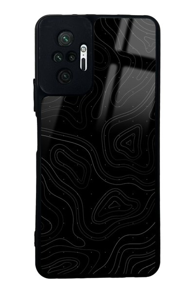 Spoyi حافظة هاتف Xiaomi Redmi Note 10 Pro بتصميم Topo-Point لامعة