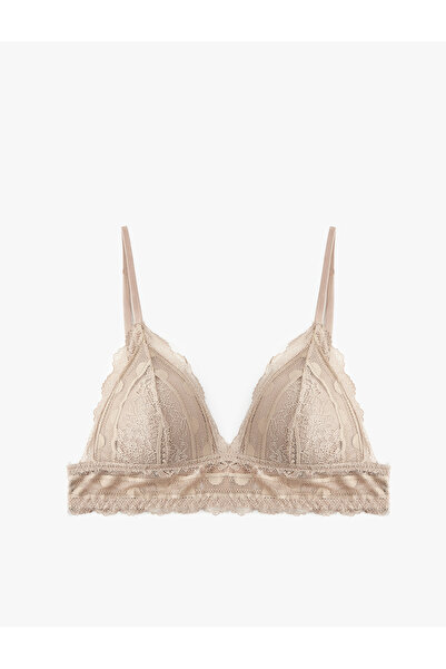Koton Sutien confortabil din dantelă, fără sârmă, cu croială perfectă