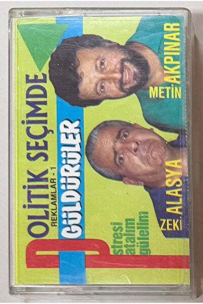 RAKS MÜZİK YAPIM زكي ألاسيا متن أكبينار الإعلانات في الانتخابات السياسية 1 كاسيت