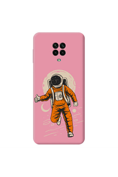 Other Xiaomi Redmi Note 9 Pro Hitchhike Pink Colored Silicone TPU Θήκη