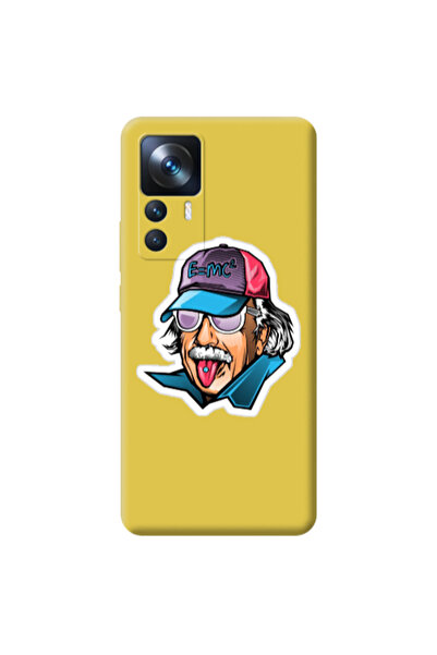 Other Xiaomi Mi 12T Einstein Yellow Colored Silicone TPU Θήκη
