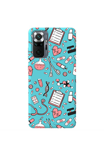 Other Xiaomi Redmi Note 10 Pro 4G Laboratory Turquoise Colored Silicone TPU Θήκη