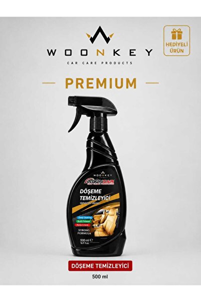 woonkey Premium Döşeme Temizleyici 500 ml Koltuk Kumaş Tavan Halı Temizleme S...