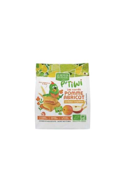 Others Apple and Apricot Square Cookies 10 Pcs P'Tiwi