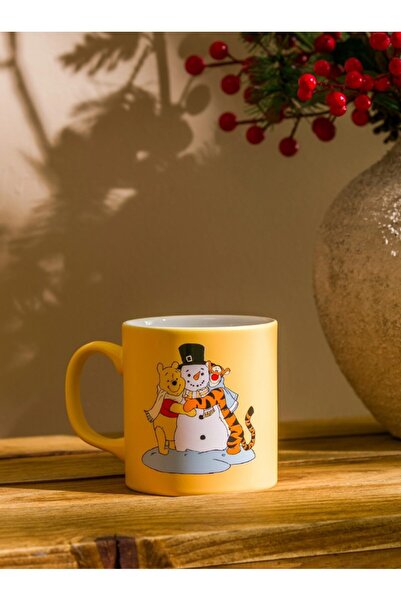 LC Waikiki LCW HOME Karışık Winnie The Pooh Baskılı Seramik Kupa 320 Ml