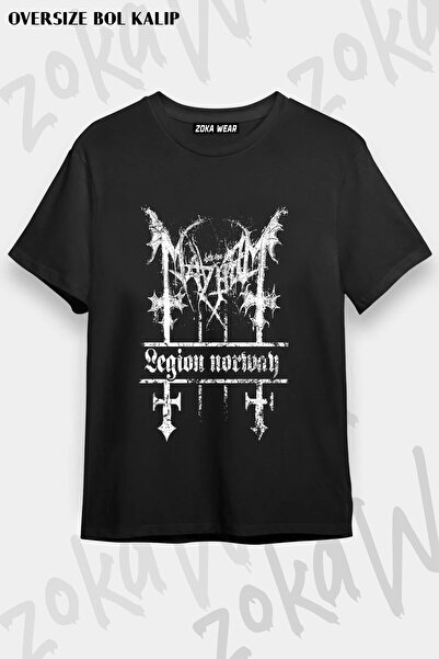 ZOKAWEAR Μπλουζάκι Unisex Loose Fit Mayhem v7 με στάμπα