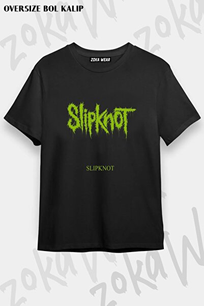 ZOKAWEAR Μπλουζάκι Unisex Loose Fit Slipknot v47 με στάμπα