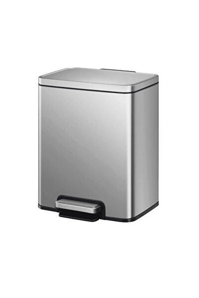 EKO Coș de gunoi cu pedală, EKO, Madison, 12 litri, 1 compartiment, inox