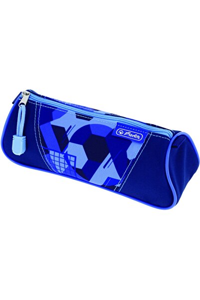 Herlitz Penar tip etui triunghiular, Blue Goal,