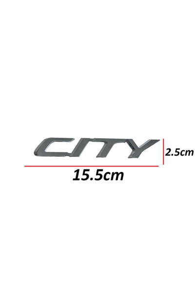 BAYRAM Bagaj Kapak "City" Yazısı Honda City 2008-2013