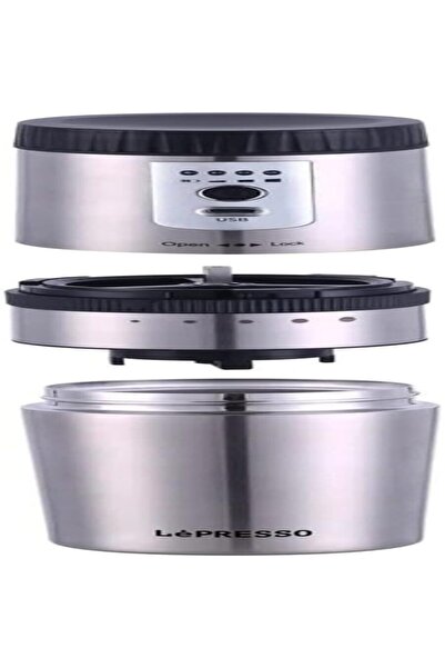 Lepresso Portable Espresso Coffee Machine with Thermal Meter, Self-Heating, T...