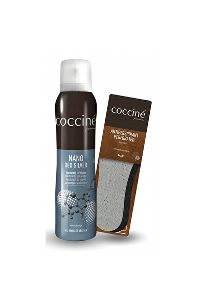 Coccine Set, Coccine, Nano Deo Silver, 150 ml, Deodorant pentru incaltaminte,...