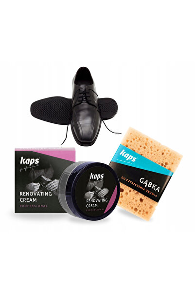 kaps Kit de renovare a pielii negre, Kaps, Restaurator de piele neagra 25 ml,...