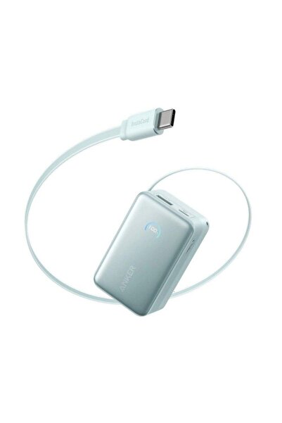 Anker Powerbank 10000 mAh 45W Built-In Cable-Green