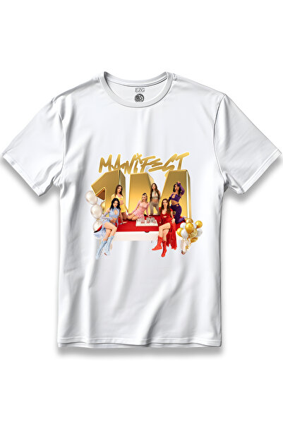 EZG Business Manifest Grup Bir Milyon Kutlama Manifest Baskılı T-Shirt Unisex...