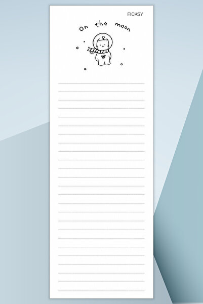 Ficksy To-Do List - 50 Sheets - 10.5*29.7 cm - to Do List - Checklist - Check...