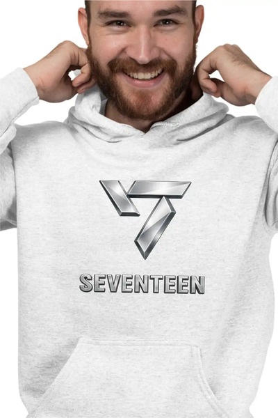OEM Ανδρικό Φούτερ με Κουκούλα Seventeen K-pop Junhui Εμπορεύματα