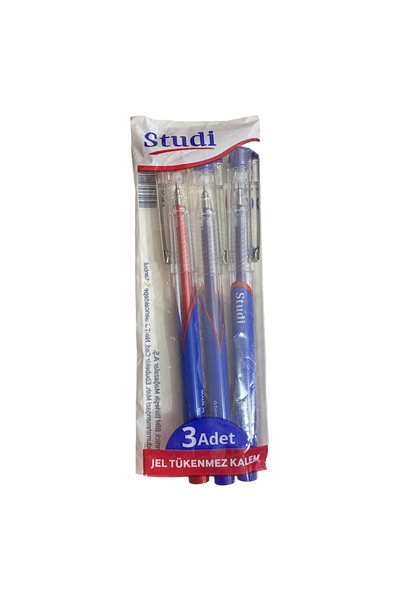 Studi 3-Pack Gel Ballpoint Pen