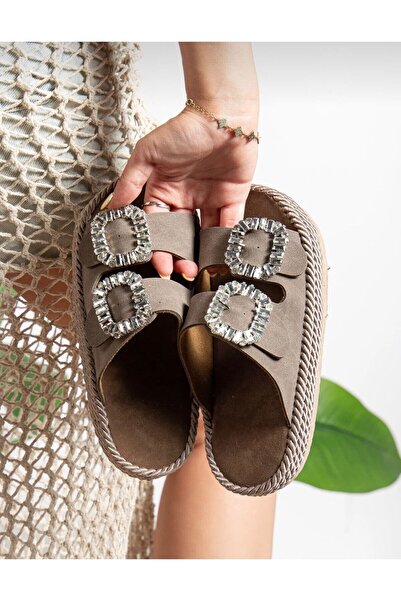 PLN SHOES Orthopedic Sole Double-Strapped Buckle Wrapped Women's Comfortable ...