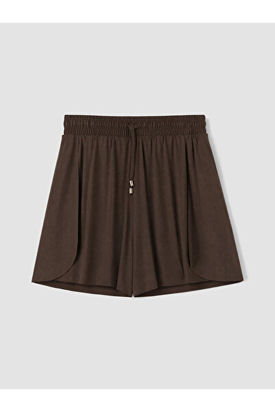 LC Waikiki Brown Modal Blend Women's Shorts