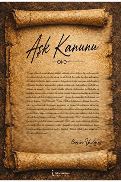 İkinci Adam Yayınları Aşk Kanunu / Emin Yalçın / / 9786258794236