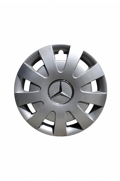 Oto Kasım Mercedes Sprinter 16 “ Jant Kapağı Takımı Kırılmaz (4lü Takım) Krom Amblemli