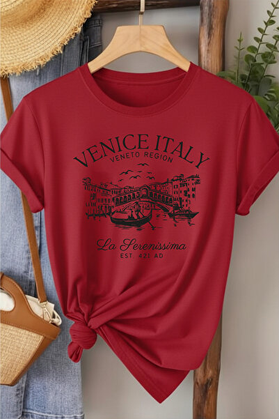 l'eivor Venice Italy Printed Women's T-Shirt