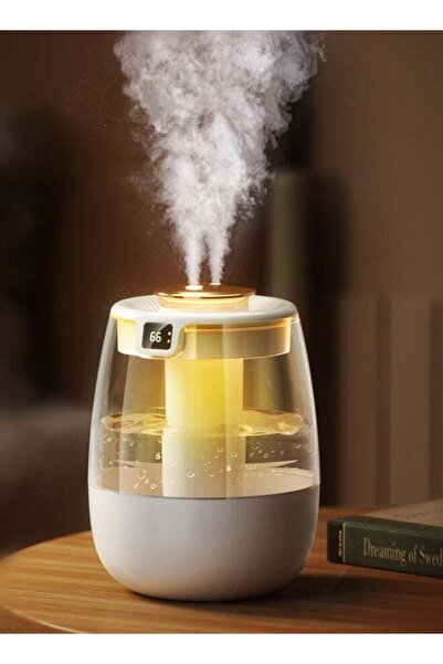 VibeHome Double Spray Air Humidifier, 2L Quiet Cool Mist with Night Light, Di...