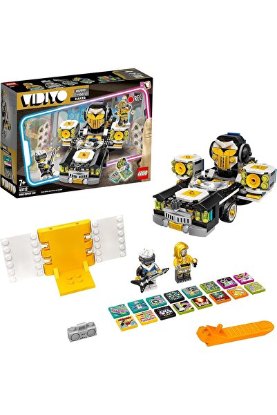 LEGO مجموعة بناء سيارة روبوت هيب هوب VIDIYO 43112، لعبة تحفز الأطفال لإخراج و...