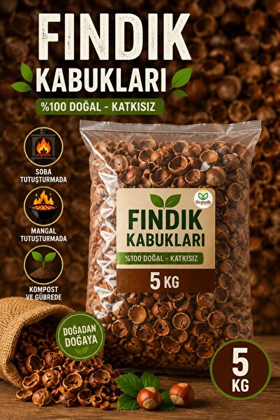 Organik Yolda 5 KG Doğal Fındık Kabuğu – Mangal ve Soba Tutuşturucu, Organik ...
