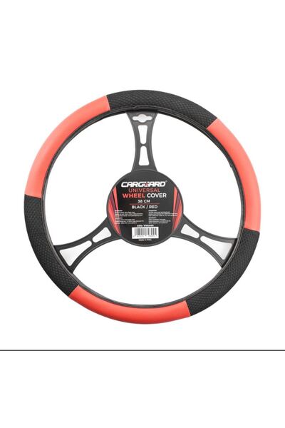 CarGuard Car steering wheel cover - black / blue