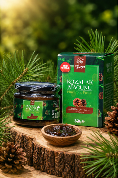 Dr. Floya Kozalak Macunu 340 Gr Geleneksel Bitkisel Karışım Katkısız Macun