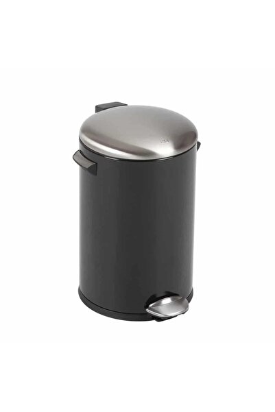 EKO Coș de gunoi cu pedală, EKO, Belle Deluxe, 12 litri, 1 compartiment, negru