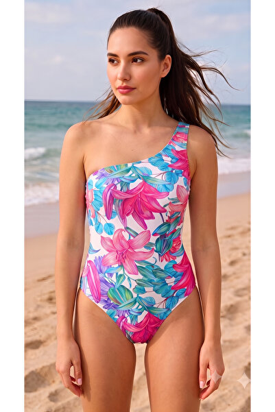 segiza One Shoulder Slip Swimsuit