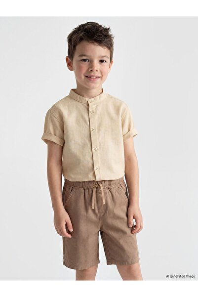 LC Waikiki Judicial collar boy's shirt