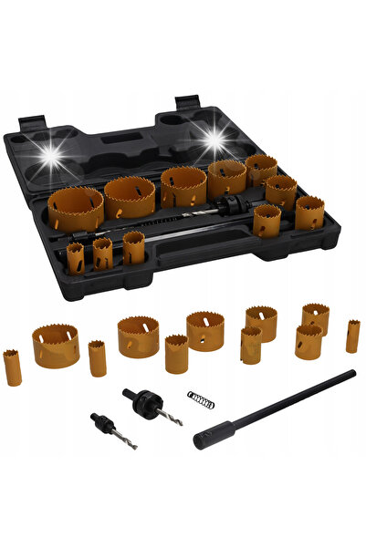 Dedra-Polonia SET DE FREZE BI-METALICE 15 BUCĂȚI DEDRA