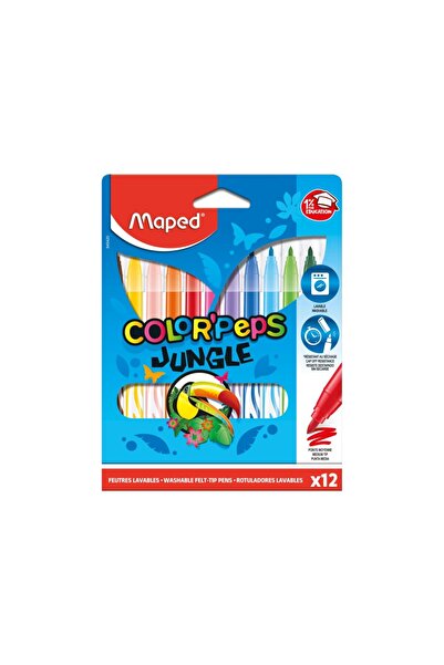 Maped Carioca Color'Peps Jungle 12 culori/set