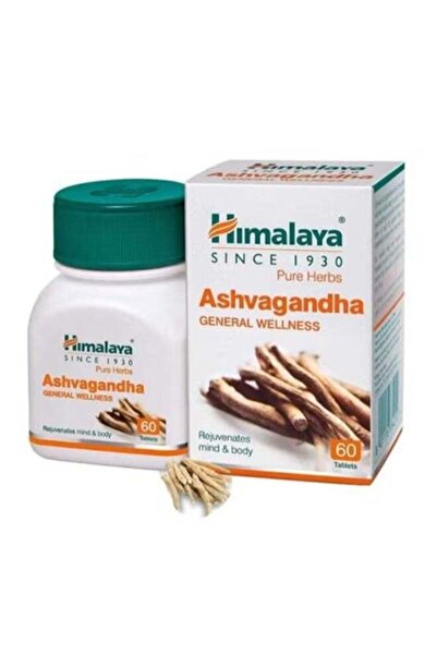 Himalaya Ashwagandha Herbal Supplement - 60 Capsules