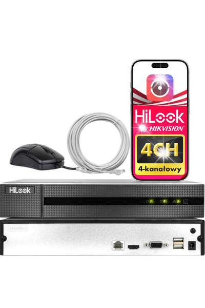 Hilook Rejestrator IP NVR-104MH-C(E) 4 canale 8MPx