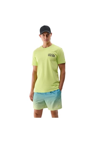4F Tricou bărbătesc cu mânecă scurtă, mărimea S