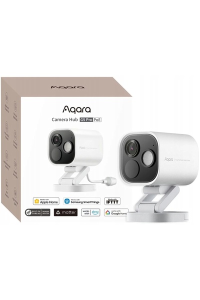 Aqara Camera Hub G5 Pro PoE Alb |   Cameră IP |   1520p, Zigbee, CH-C03D