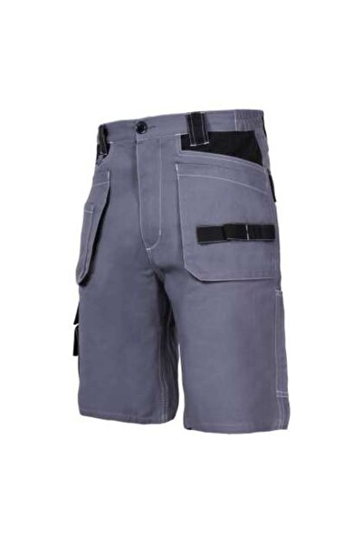 Lahti Pro Pantalon Lucru Bumbac Scurt / Gri - 3xl/h-194