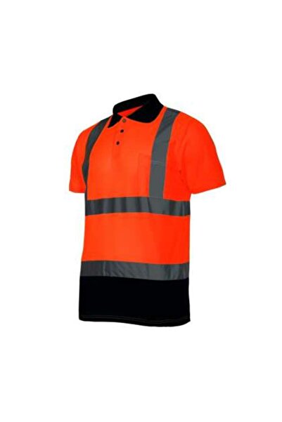 Lahti Pro Tricou Reflectorizant Polo / Portocaliu - Xl