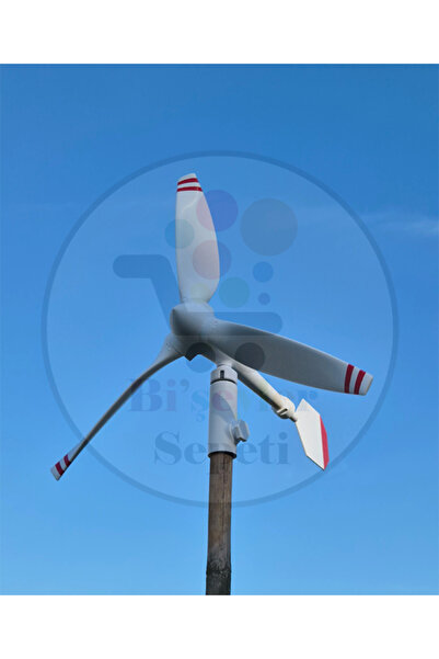 Bi'şeyler Sepeti Garden Windmill Rüzgar Gülü Rulmanlı Sessiz Döner Bahçe Süs Oyuncak